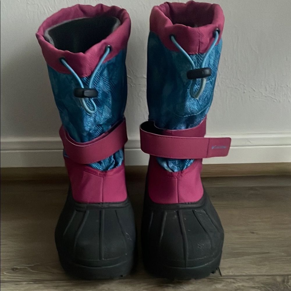 Columbia Pink and Blue Snow Boots